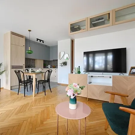 Apartman Powisle Solec Centre! Private Parking Varsó